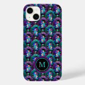 Alice in Wonderland Paarse Blauwgroen koningin van Case-Mate iPhone Case (Achterkant)