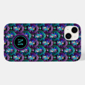 Alice in Wonderland Paarse Blauwgroen koningin van Case-Mate iPhone Case (Achterkant (horizontaal))