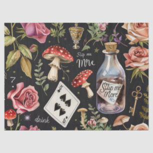 Alice in Wonderland Patroon Tissuepapier