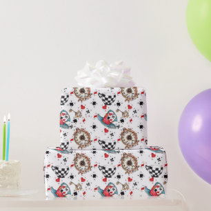Alice in Wonderland Pattern Cadeaupapier