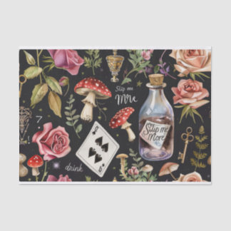 Alice in Wonderland Pattern Tissuepapier