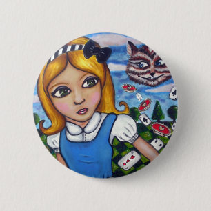 Alice in Wonderland Pin Ronde Button 5,7 Cm