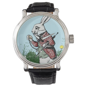 Alice in Wonderland Pocketwatch White Rabbit Horloge