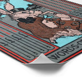 Alice in Wonderland Poster (Hoek)