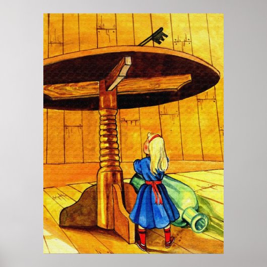 Alice in Wonderland Poster (Voorkant)
