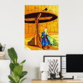 Alice in Wonderland Poster (Thuiskantoor)