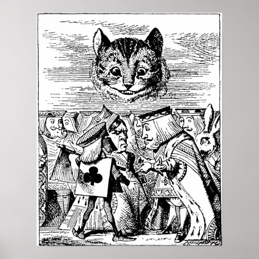 Alice in Wonderland Poster (Voorkant)