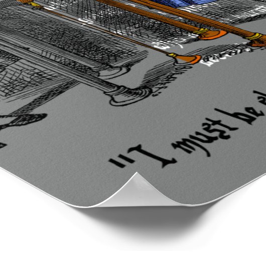 Alice in Wonderland Print (Hoek)