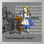 Alice in Wonderland Print (Voorkant)