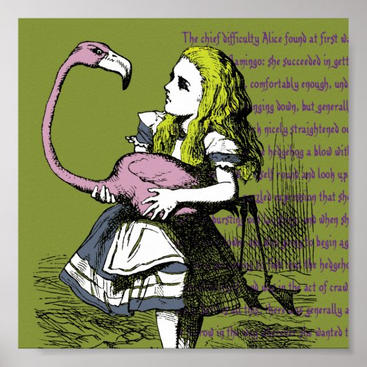 Alice in Wonderland Print (Voorkant)