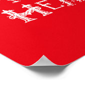 Alice in Wonderland print - weg met hun hoofden! (Hoek)