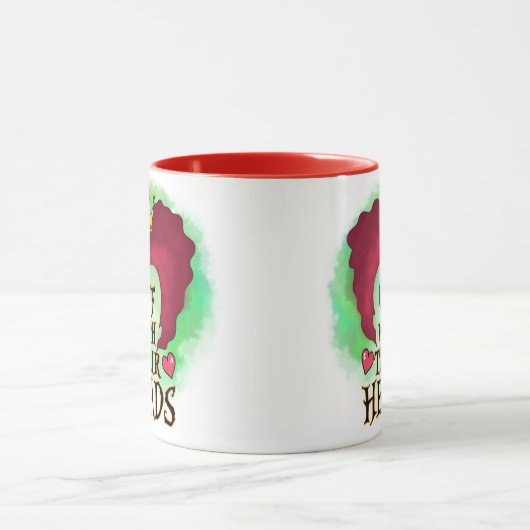 Alice in Wonderland Queen Of Hearts Big Head Mok (Midden)