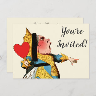 Alice in Wonderland Queen of Hearts Kaart