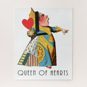 Alice in Wonderland Queen of Hearts Legpuzzel