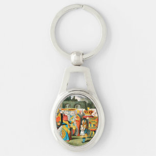 Alice in Wonderland Queen of Hearts Sleutelhanger