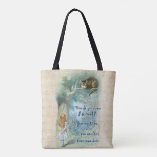 Alice in Wonderland Quote Draagtas