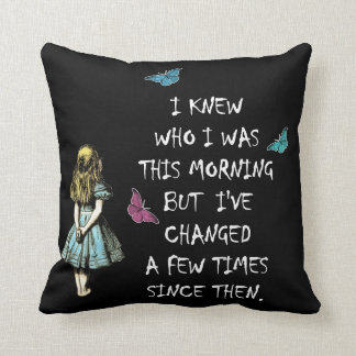 Alice in Wonderland Quote Kussen