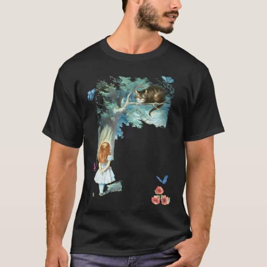 Alice in Wonderland Quote - Verbeelding T-shirt (Voorkant)