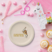 Alice in Wonderland Rabbit Motivation Papieren Bordje (Feest)