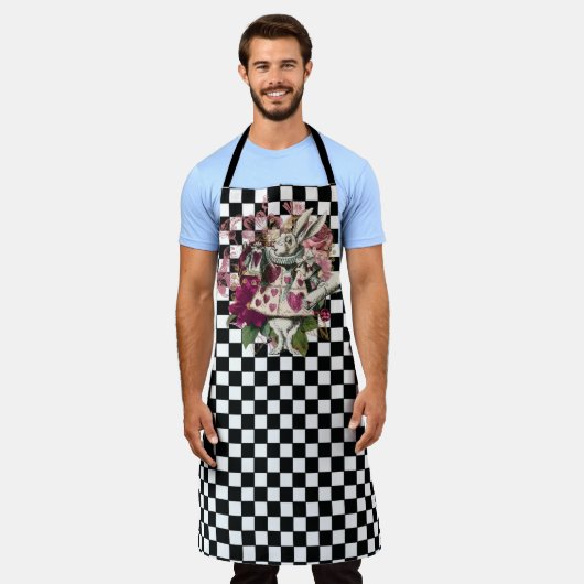 Alice in Wonderland Rabbit Schort (Gedragen)