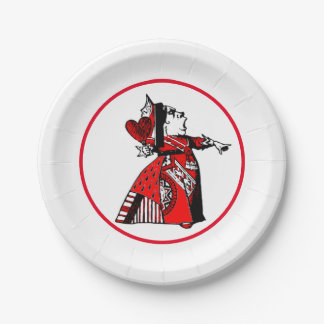 Alice in Wonderland Red Queen Papieren Bordje