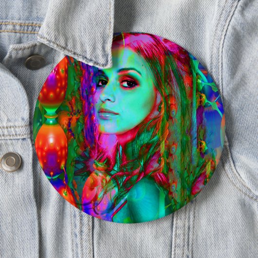 Alice in Wonderland Ronde Button 6,0 Cm (In situ)