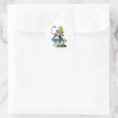 Alice in Wonderland Ronde Sticker (Tas)
