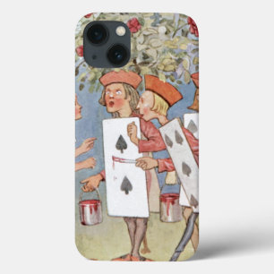 Alice in Wonderland Rozen iPhone 13 Hoesje