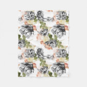 Alice in Wonderland Rozen Fleece Blanket Deken (Voorkant)