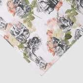 Alice in Wonderland  Rozen Weefselpapier Tissuepapier (Detail)