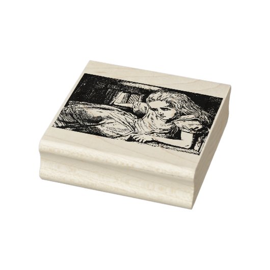 Alice in Wonderland Rubber Stamp Rubberstempel (Stempel)
