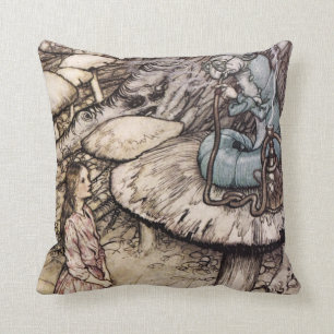 Alice in Wonderland Rups Kussen