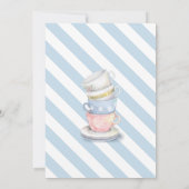 Alice in Wonderland, schattige verjaardagsuitnodig Kaart (Achterkant)