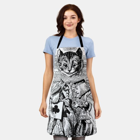 Alice in Wonderland Schort (Gedragen)