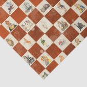 Alice in Wonderland Series Design 8 Tissuepapier (Detail)