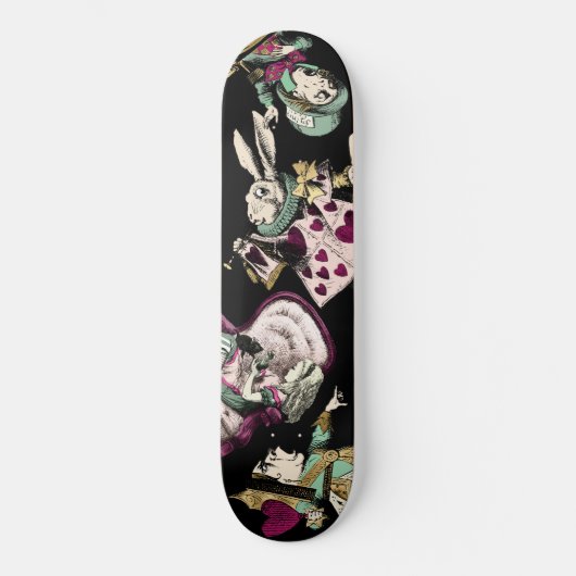 Alice in Wonderland Skateboard (Voorkant)