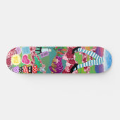 Alice in Wonderland Skateboard (Horizontaal)