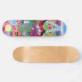 Alice in Wonderland Skateboard (Horizontaal)