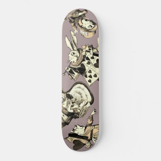 Alice in Wonderland Skateboard (Voorkant)