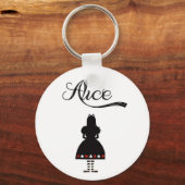 Alice in Wonderland Sleutelhanger (Voorkant)