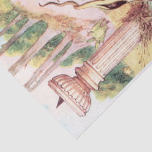 Alice in Wonderland Slithy Tove Decoupage Tissuepapier (Detail)