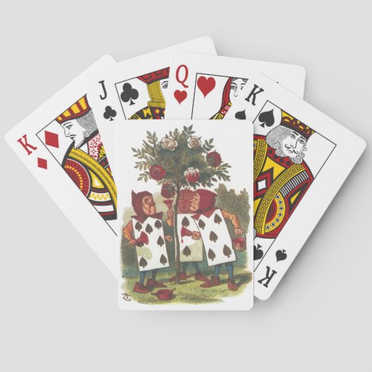 Alice in Wonderland Speelkaarten (Achterkant)