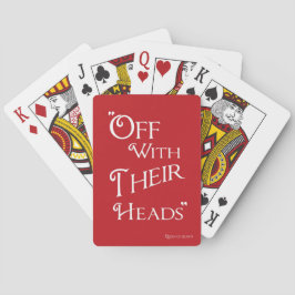 Alice in Wonderland Spelen Kaart - Queen of Hearts