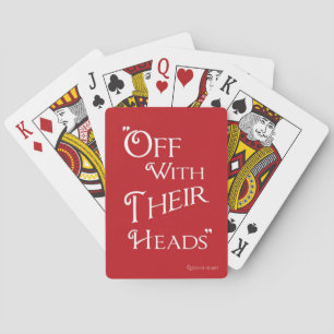 Alice in Wonderland Spelen Kaart - Queen of Hearts