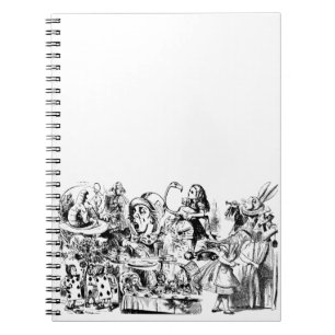 Alice in Wonderland Spiral notebook Notitieboek