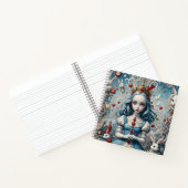 Alice in Wonderland Spiral Notitieboek - Briefpapi (Binnen)