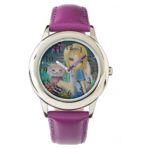 Alice in Wonderland Sprookje Cute Meisjesachtig Ho Horloge