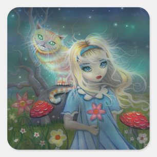 Alice in Wonderland Stickers