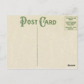 Alice in Wonderland  Style Briefkaart (Achterkant)