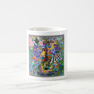 Alice In Wonderland Tea Party Art Mug de Juleez